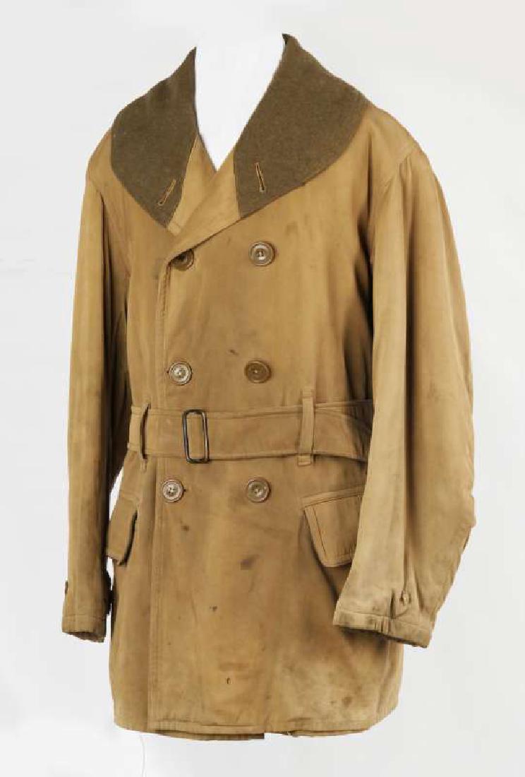 WWII BRITISH MADE ENLISTED MACKINAW JEEP COAT (1 of 9)