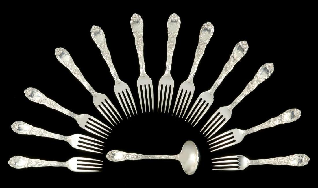 TIFFANY & CO. 'CHRYSANTHEMUM' STERLING FORKS (1 of 10)