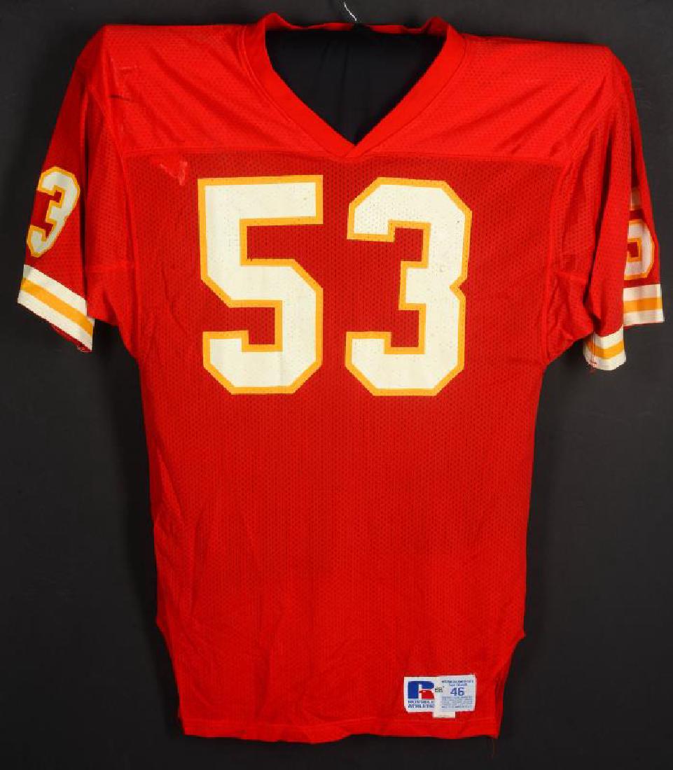 TODD HOWARD KANSAS CITY CHIEFS GAME WORN JERSEY (1 of 5)