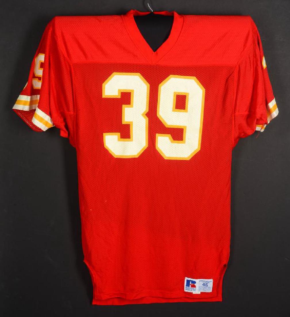 LEONARD GRIFFIN KANSAS CITY CHIEFS GAME WORN JERSEY (1 of 4)