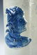 AN OLD SLEEPY EYE FLEMISH WARE CATTAILS VASE - 5