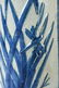 AN OLD SLEEPY EYE FLEMISH WARE CATTAILS VASE - 6