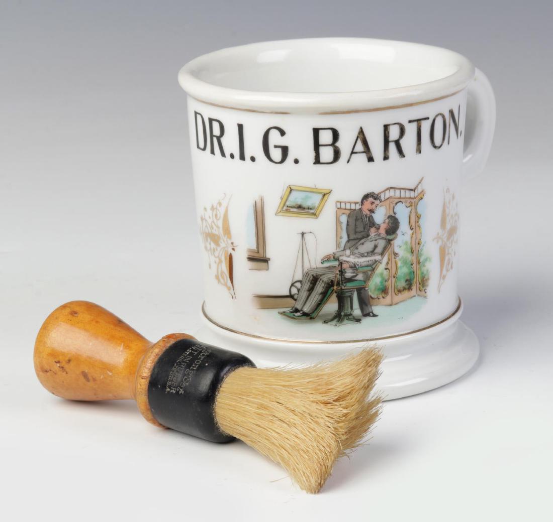 A DENTIST WITH PATIENT OCCUPATIONAL SHAVING MUG (1 of 9)