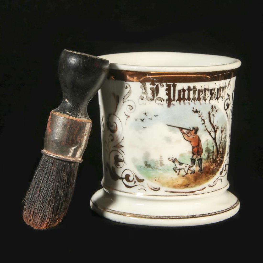 A UPLAND GAME HUNTER OCCUPATIONAL SHAVING MUG (1 of 9)