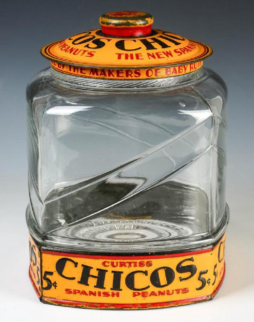 A CURTIS BRAND CHICOS SPANISH PEANUTS 5 CENTS (1 of 10)