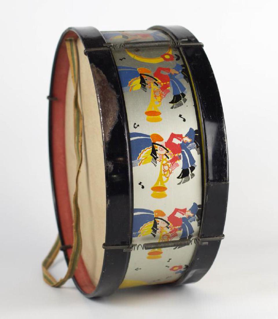 FERN BISEL PEAT (1893-1971) ILLUSTRATED TOY DRUM (1 of 6)