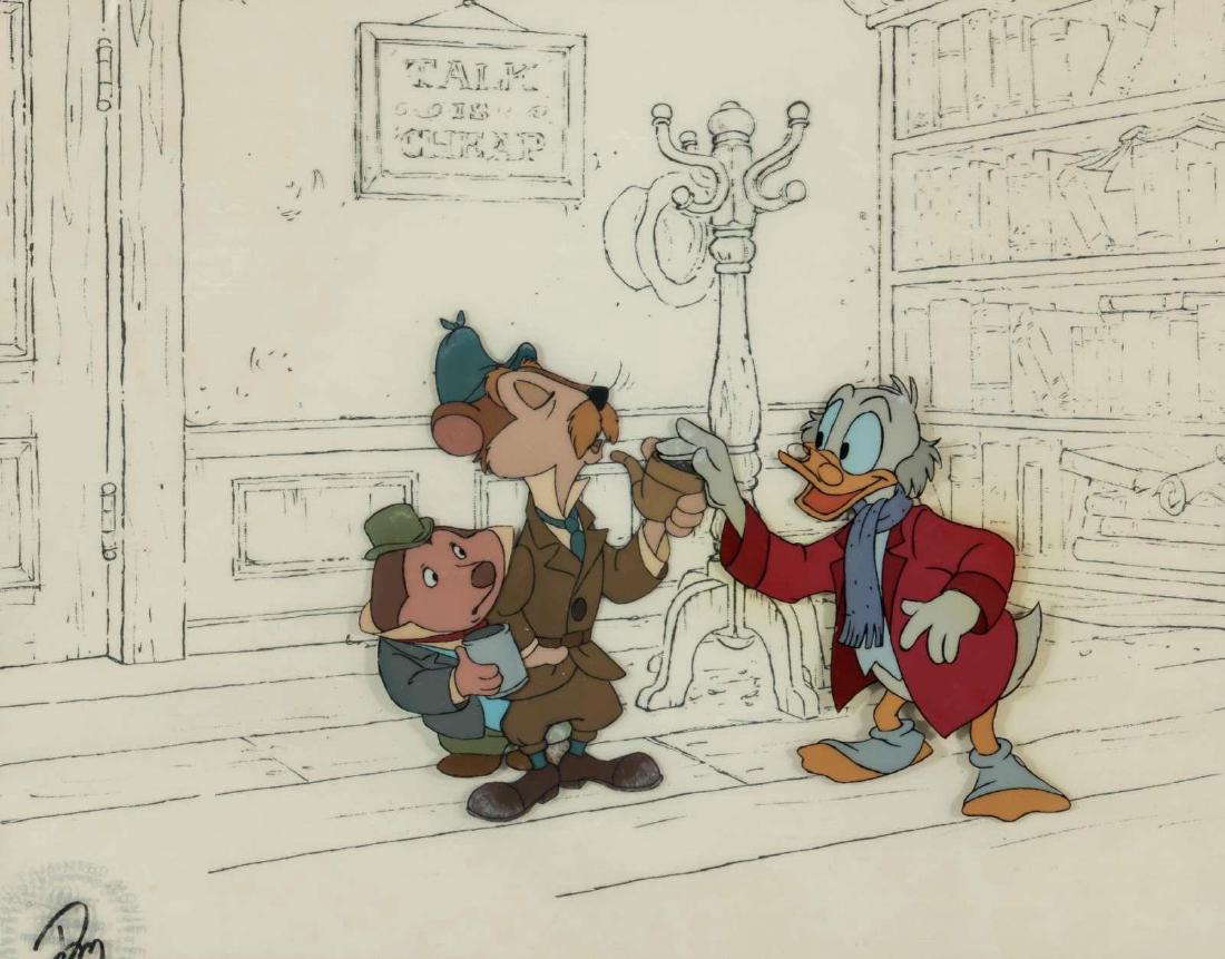 ORIGINAL DISNEY CEL FOR MICKEY'S CHRISTMAS CAROL (1 of 9)