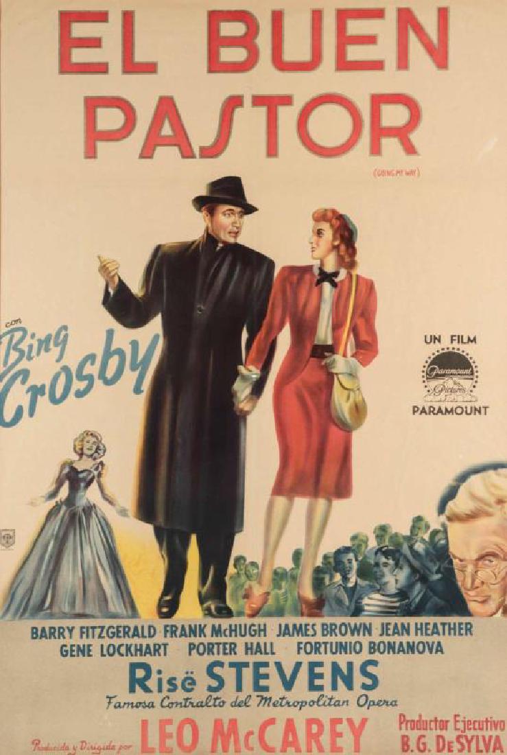 Vintage Spanish Movie Poster For Going My Way