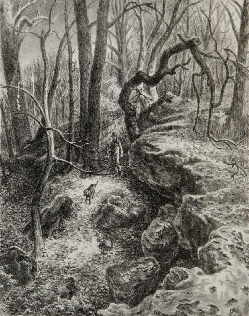 CHARLES BANKS WILSON (1918-2013) SIGNED LITHOGRAPH (1 of 10)