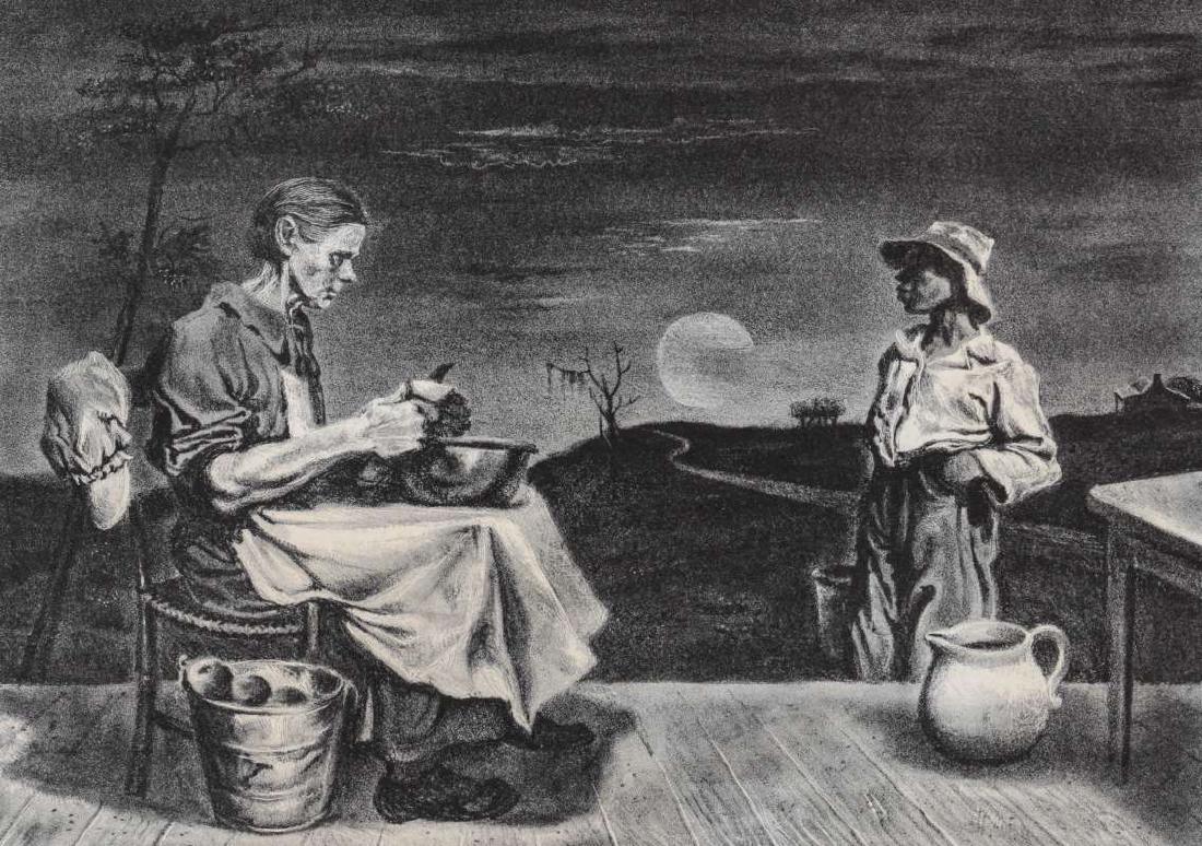 GEORGES SCHREIBER (1904-1977) SIGNED LITHOGRAPH (1 of 9)