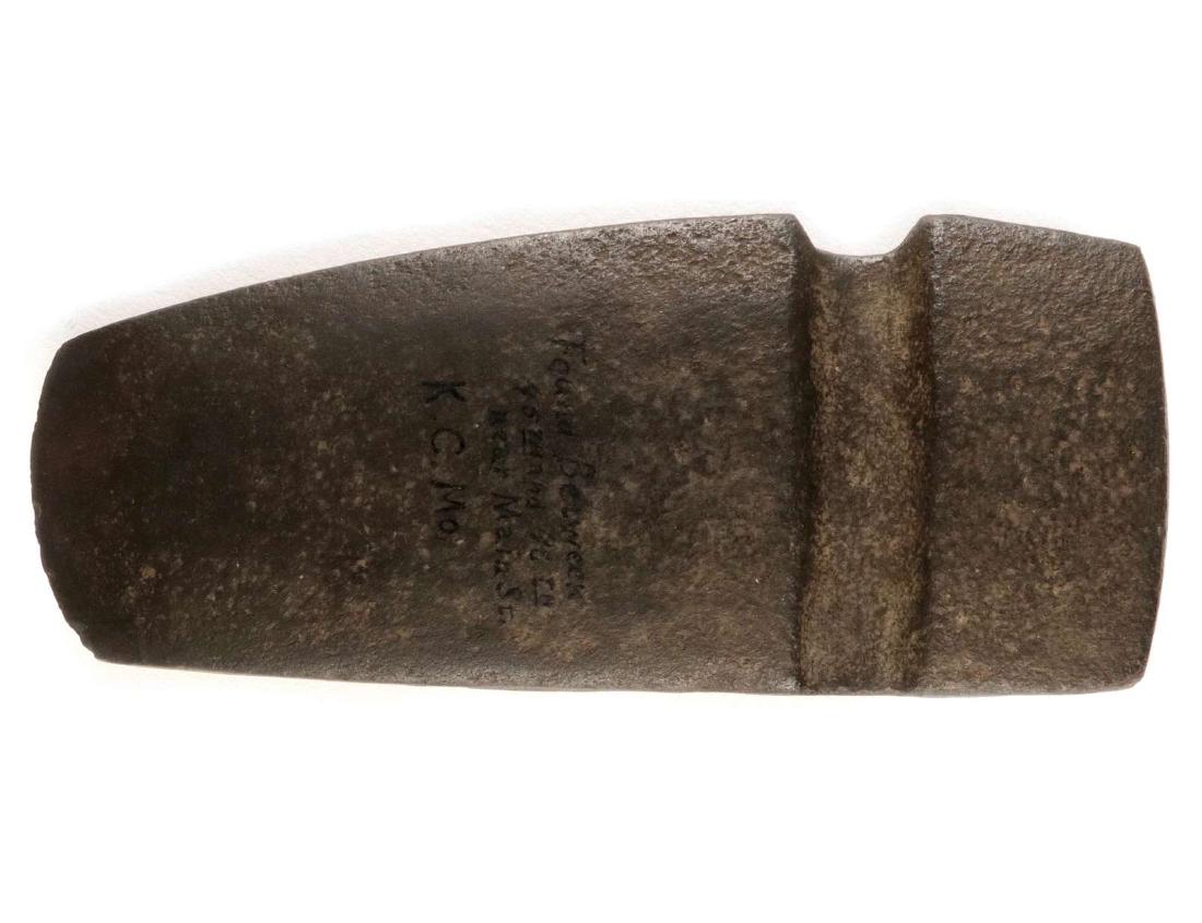 A FINE 9.5 INCH NEBO STYLE 3/4 GROOVE MISSOURI AXE (1 of 10)