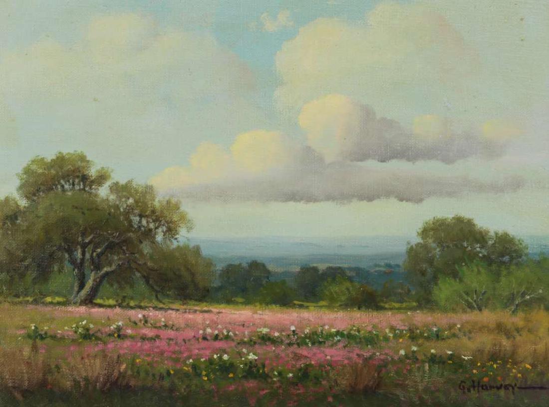 GERALD HARVEY JONES (B. 1933) OIL ON CANVAS, TEXAS (1 of 8)