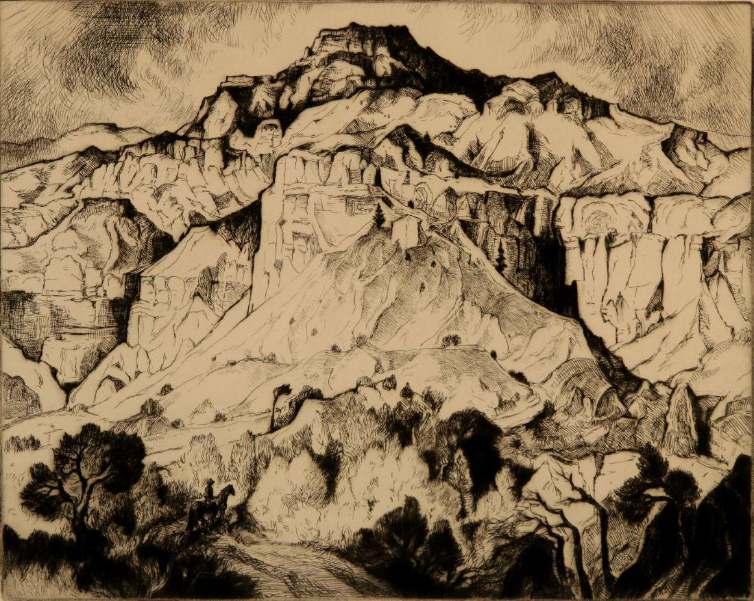 GENE KLOSS (1903-1996) PENCIL SIGNED ETCHING (1 of 10)