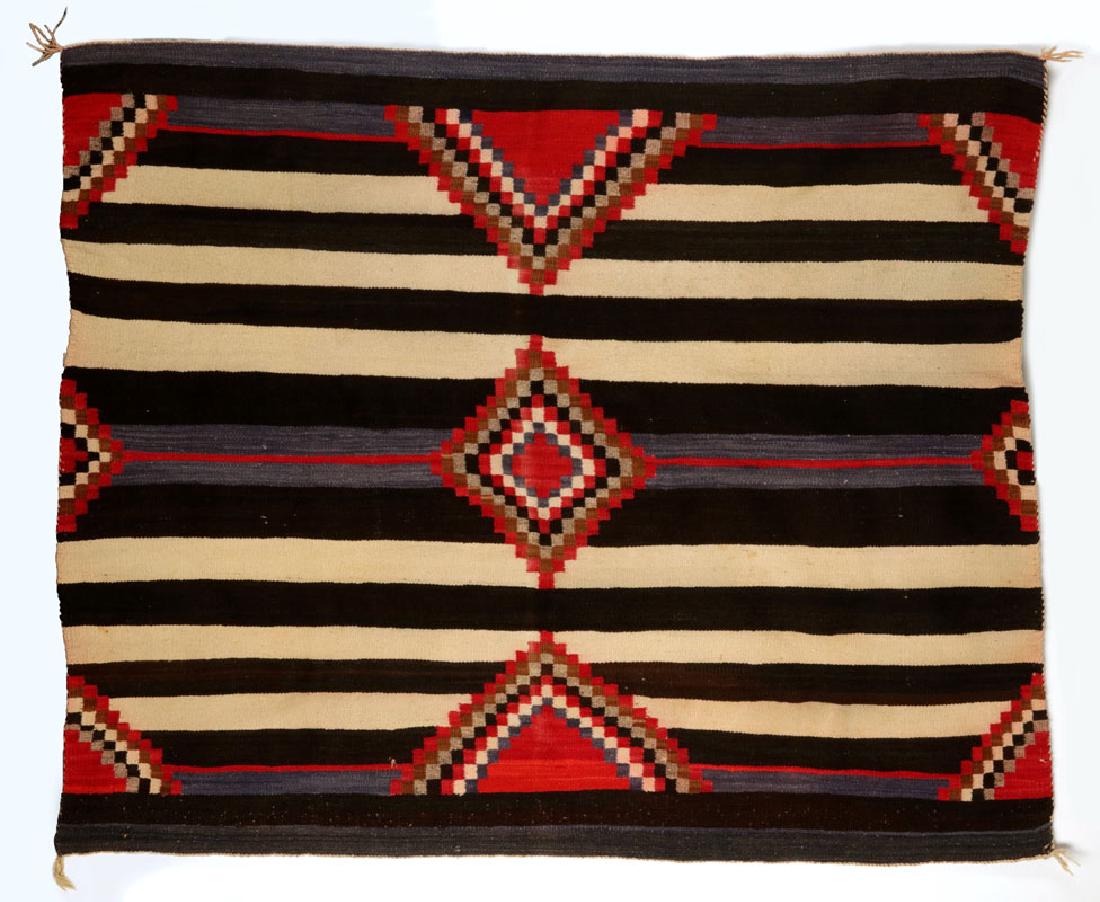 A NAVAJO WEAVING IN THIRD PHASE CHIEF'S BLANKET PA (1 of 10)