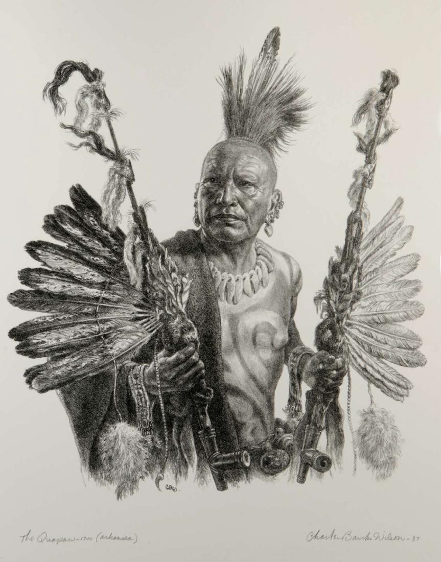 CHARLES BANKS WILSON (1918-2013) SIGNED LITHOGRAPH (1 of 10)