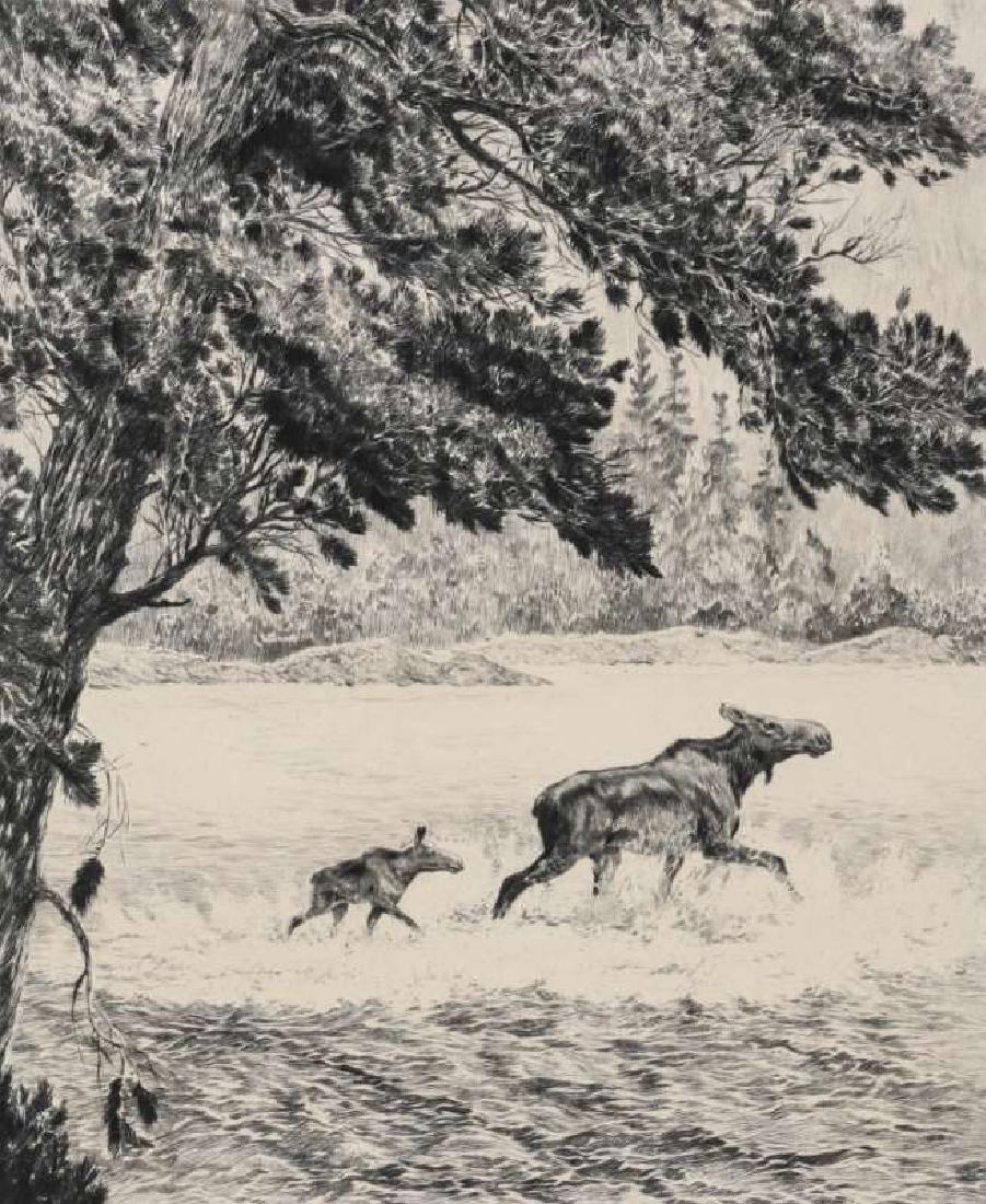 REINHOLD PALENSKE  (1884-1954) SIGNED ETCHING (1 of 10)