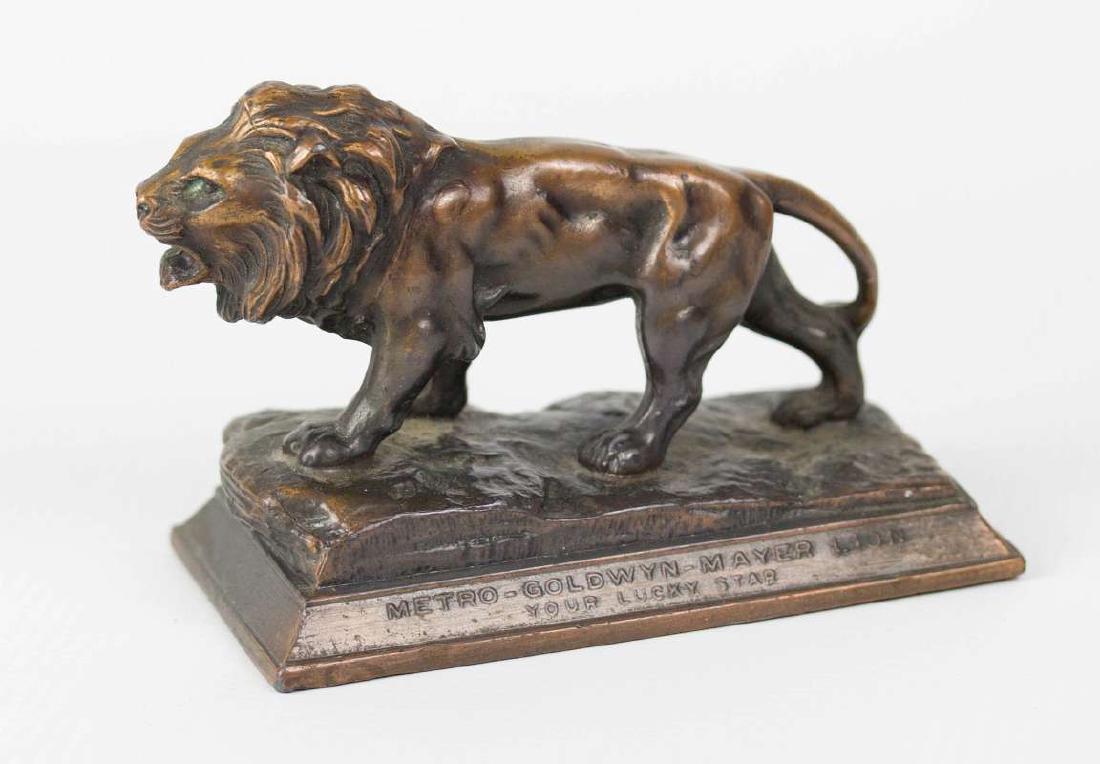 Metro Goldwyn Mayer Lion Desk Ornament Paperweight Dec 02 2017