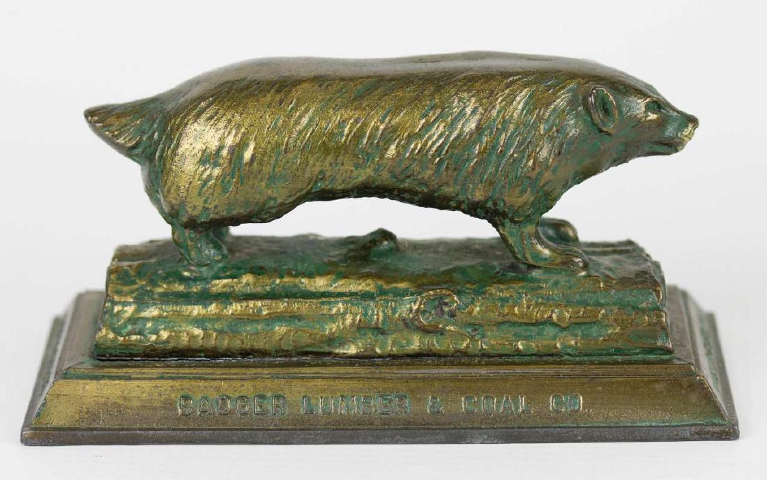 BADGER LUMBER & COAL KCMO ADVERTISING PAPERWEIGHT (1 of 8)