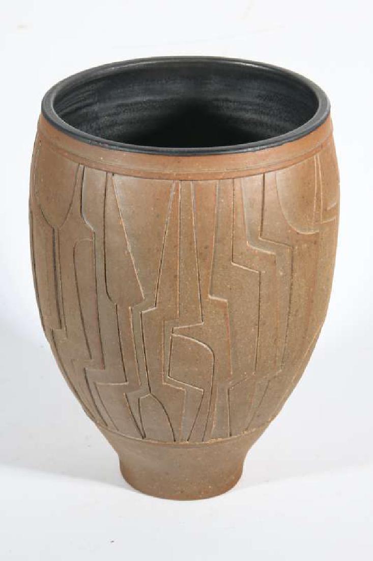 J. EDWARD BARKER STUDIO POTTERY SIGNED VASE (1 of 8)