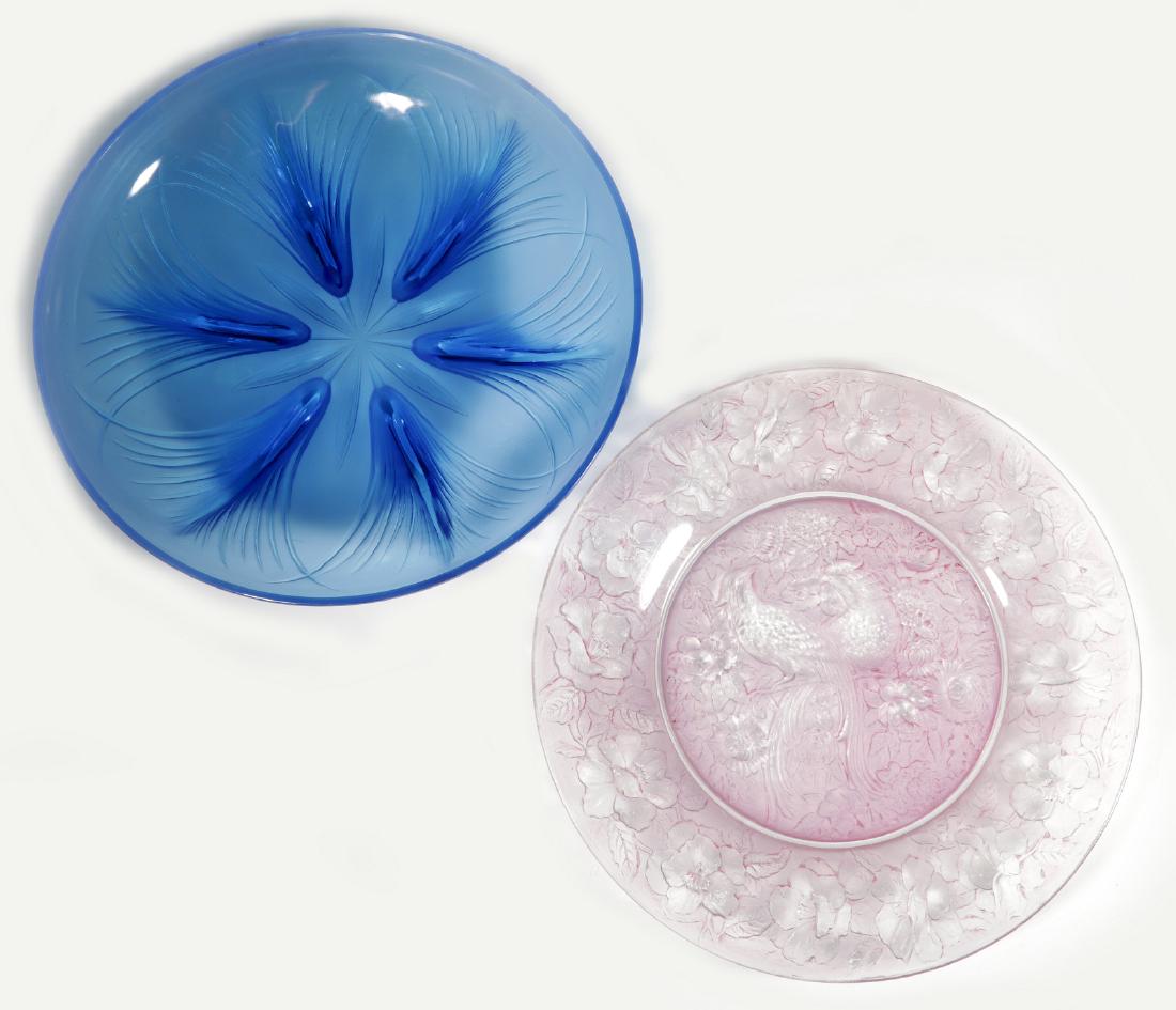 TWO FRENCH GLASS OBJECTS (1 of 6)