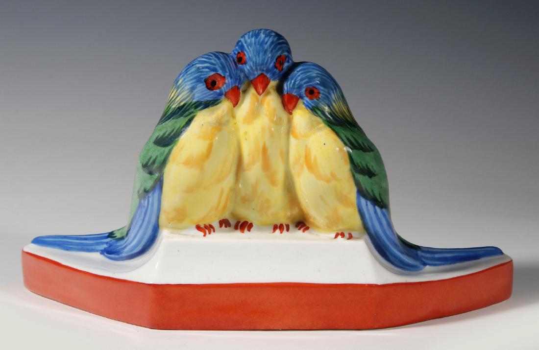 A LIMOGES ART DECO PERFUME LAMP SIGNED I. DIGEUF (1 of 6)