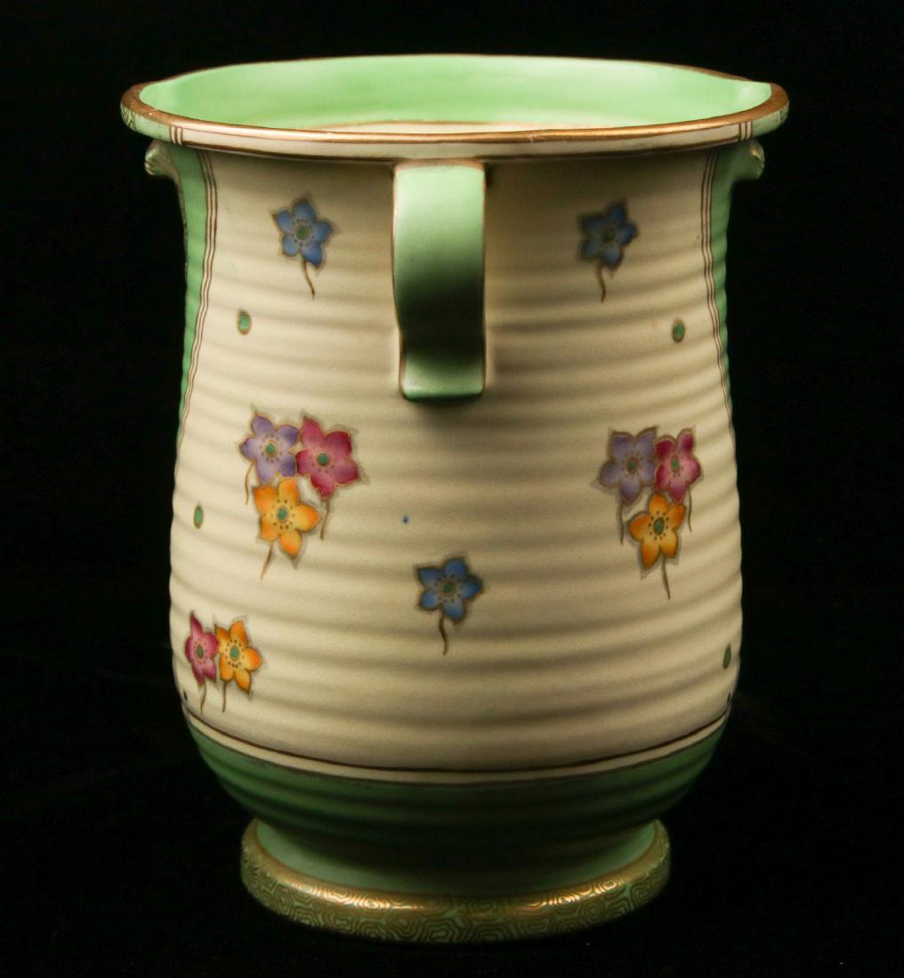 A CROWN DEVON ART DECO CERAMIC VASE C. 1930 (1 of 7)