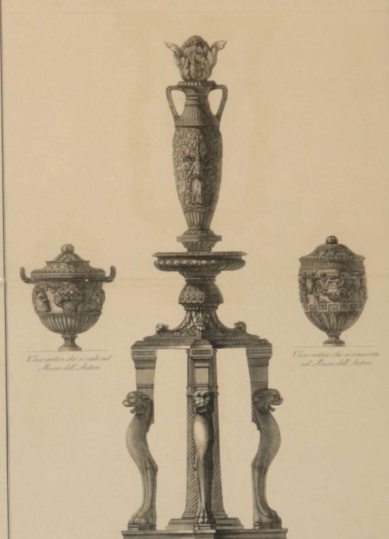 A PRINT AFTER PIRANESI, FRAMED BY THOMAS BRITT (1 of 8)