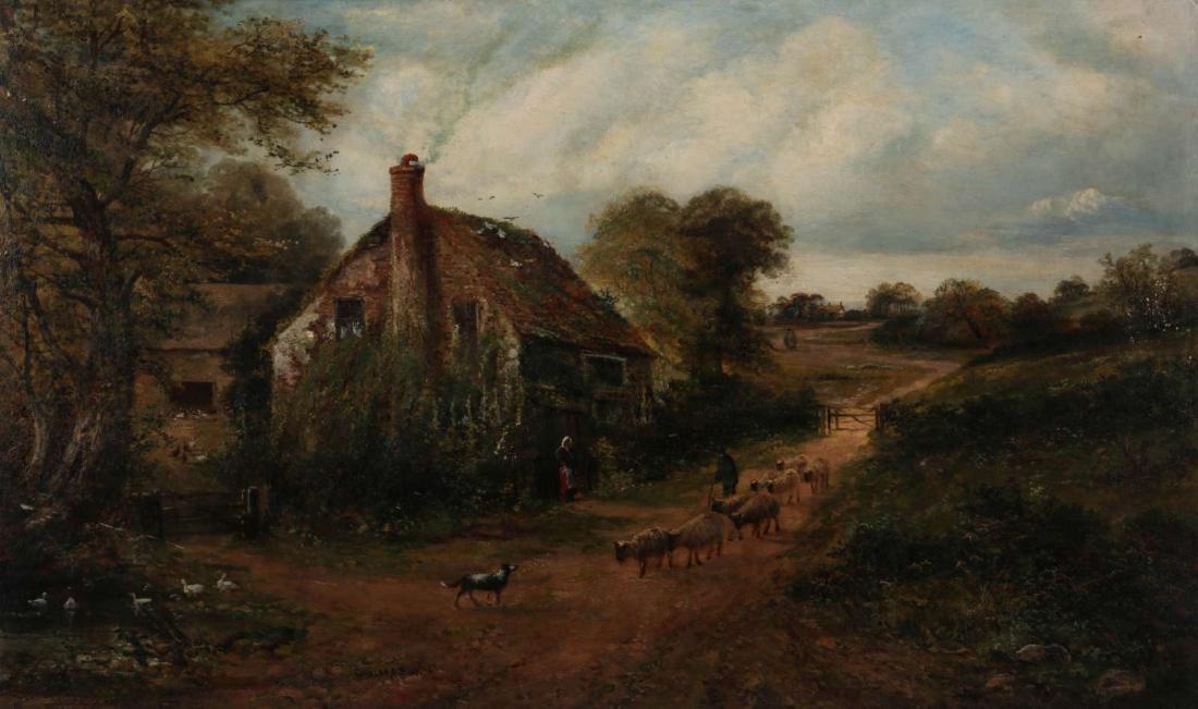 A 19TH CENTURY BRITISH SCHOOL OIL (1 of 9)