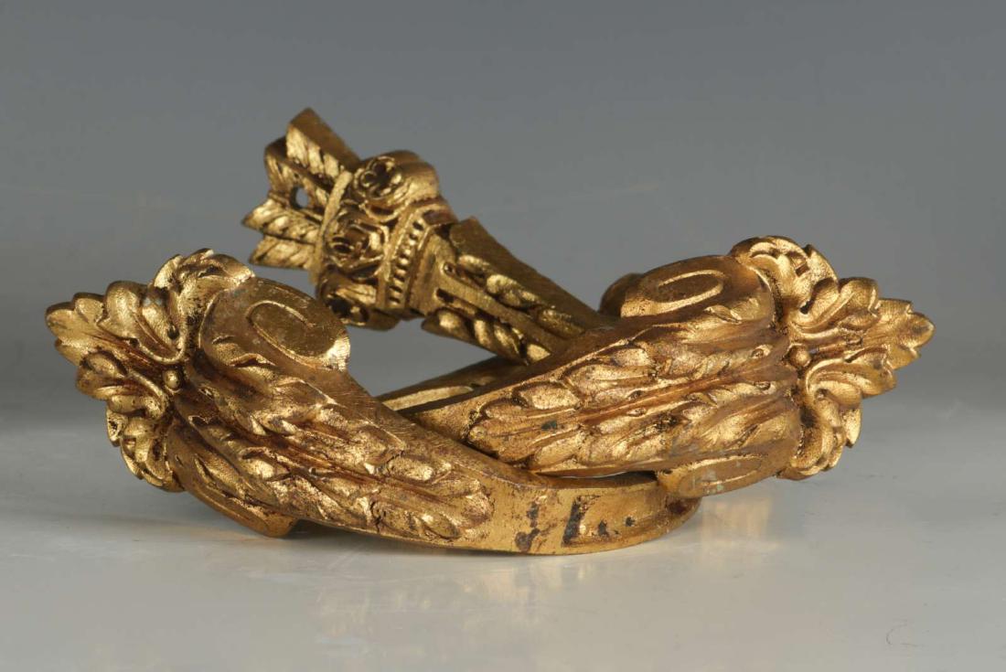 A COLLECTION OF ANTIQUE BRONZE DORE' TIEBACKS (1 of 7)