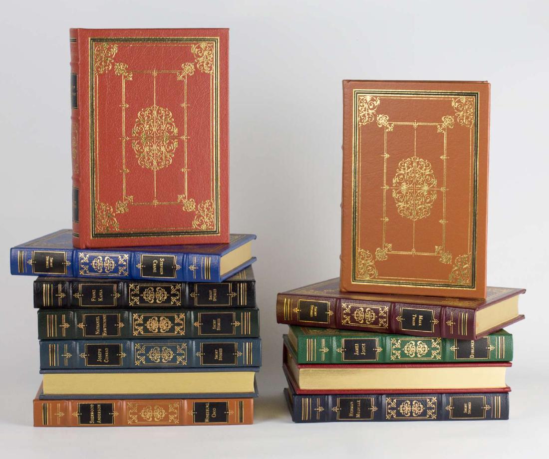 TWELVE EASTON PRESS VOLUMES BY CONRAD, TWAIN, ETC. (1 of 4)