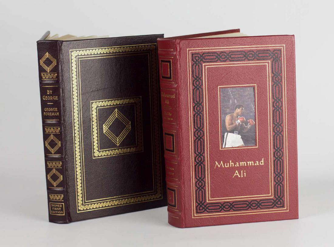 EASTON PRESS SIGNED MUHAMMAD ALI, GEORGE FOREMAN (1 of 5)