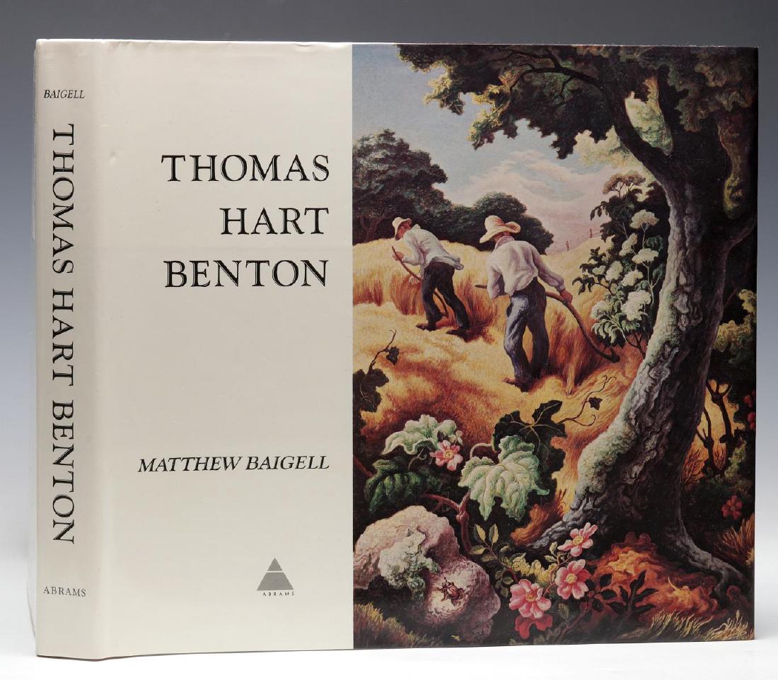 THOMAS HART BENTON SIGNED BOOK BY BAIGELL (1 of 10)