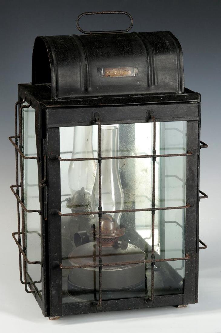 NATIONAL MARINE LAMP CO. LANTERN BULK HEAD LIGHT (1 of 6)