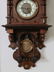 A GUSTAV BECKER OPEN WAG CLOCK WITH LADY'S HEAD - 3