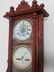 A WATERBURY NO. 40 DOUBLE DIAL CALENDAR CLOCK - 6