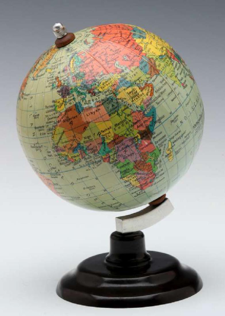 A MID 20TH C. GERMAN DESKTOP TERRESTRIAL GLOBE (1 of 9)