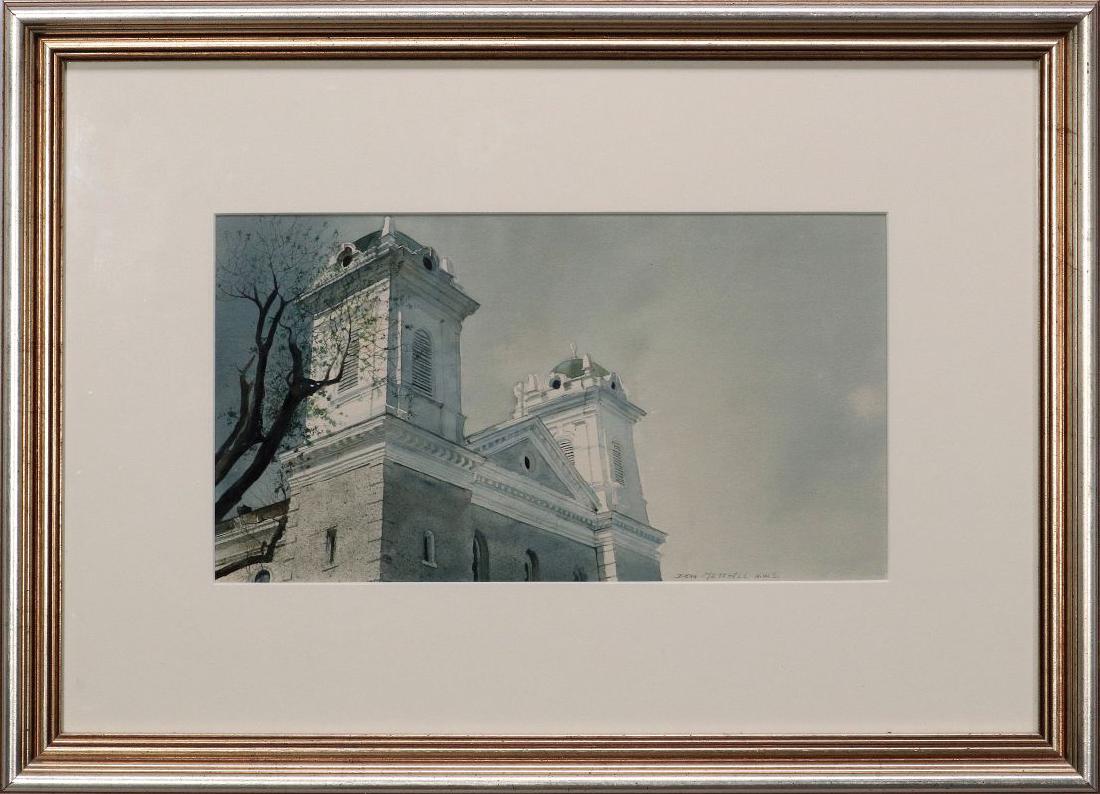 DEAN MITCHELL (1957-) KANSAS CITY WATERCOLOR (1 of 8)