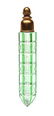 A CUT CRYSTAL PERFUME VIAL SIGNED CZECHOSLOVAKIA - 3