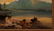 A 19TH CENTURY OIL ON CANVAS EUROPEAN LANDSCAPE - 5
