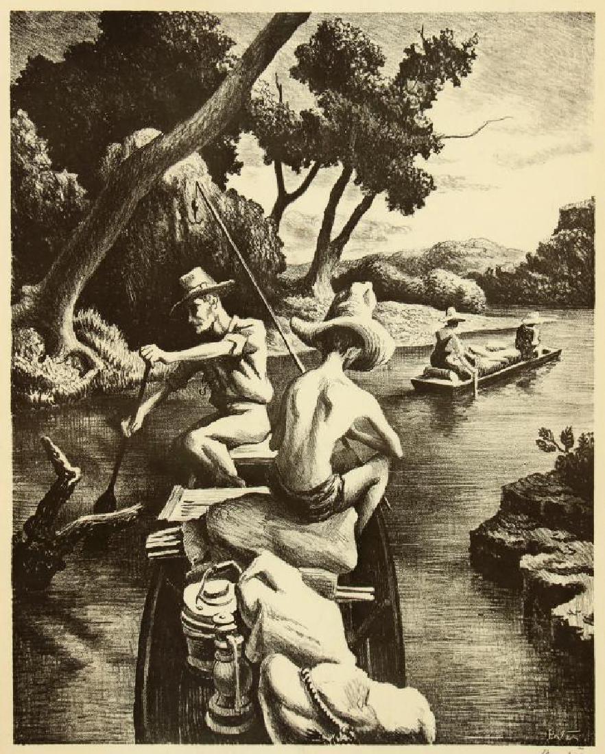 AFTER THOMAS HART BENTON (1889-1975) OFFSET LITHO (1 of 5)