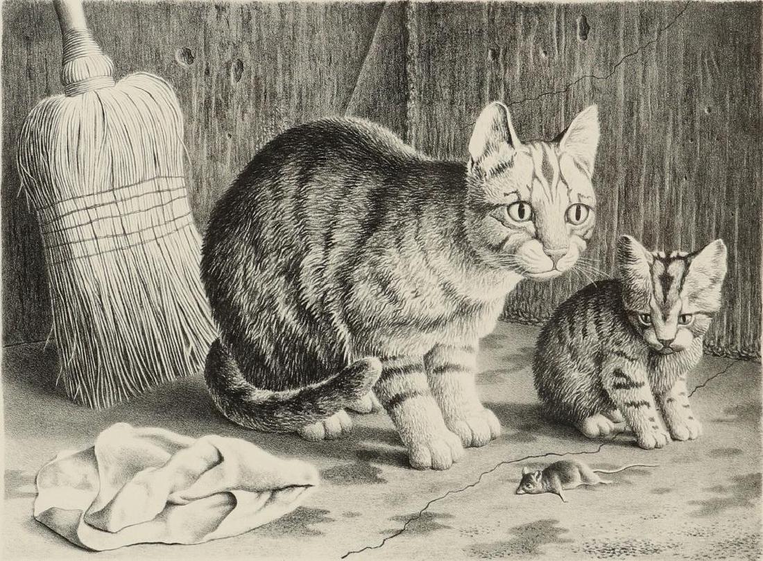 WILLIAM McKIM (1916-1995) PENCIL SIGNED LITHOGRAPH (1 of 10)