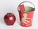 A TIN LITHO CHILD'S SAND PAIL AND SHOVEL - 5
