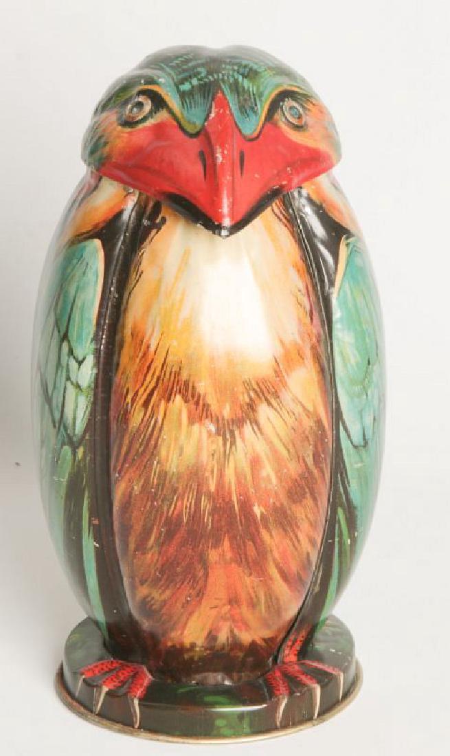 A BLUE BIRD TIN LITHO BISCUIT TIN CIRCA 1911 (1 of 10)