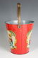 A TIN LITHO CHILD'S PAIL WITH MARCHING KIDS C 1920 - 2