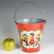 A TIN LITHO CHILD'S PAIL WITH MARCHING KIDS C 1920 - 6