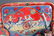 A CHILD'S TIN LITHO TEA SET WITH GOATS & CHILDREN - 2