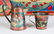 A CHILD'S TIN LITHO TEA SET WITH GOATS & CHILDREN - 4