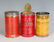 VINTAGE CALUMET BAKING POWDER TINS AND BANK - 3
