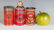 VINTAGE CALUMET BAKING POWDER TINS AND BANK - 5