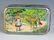 AN ANTIQUE FRENCH TIN LITHO CHILD'S LUNCH TIN - 7